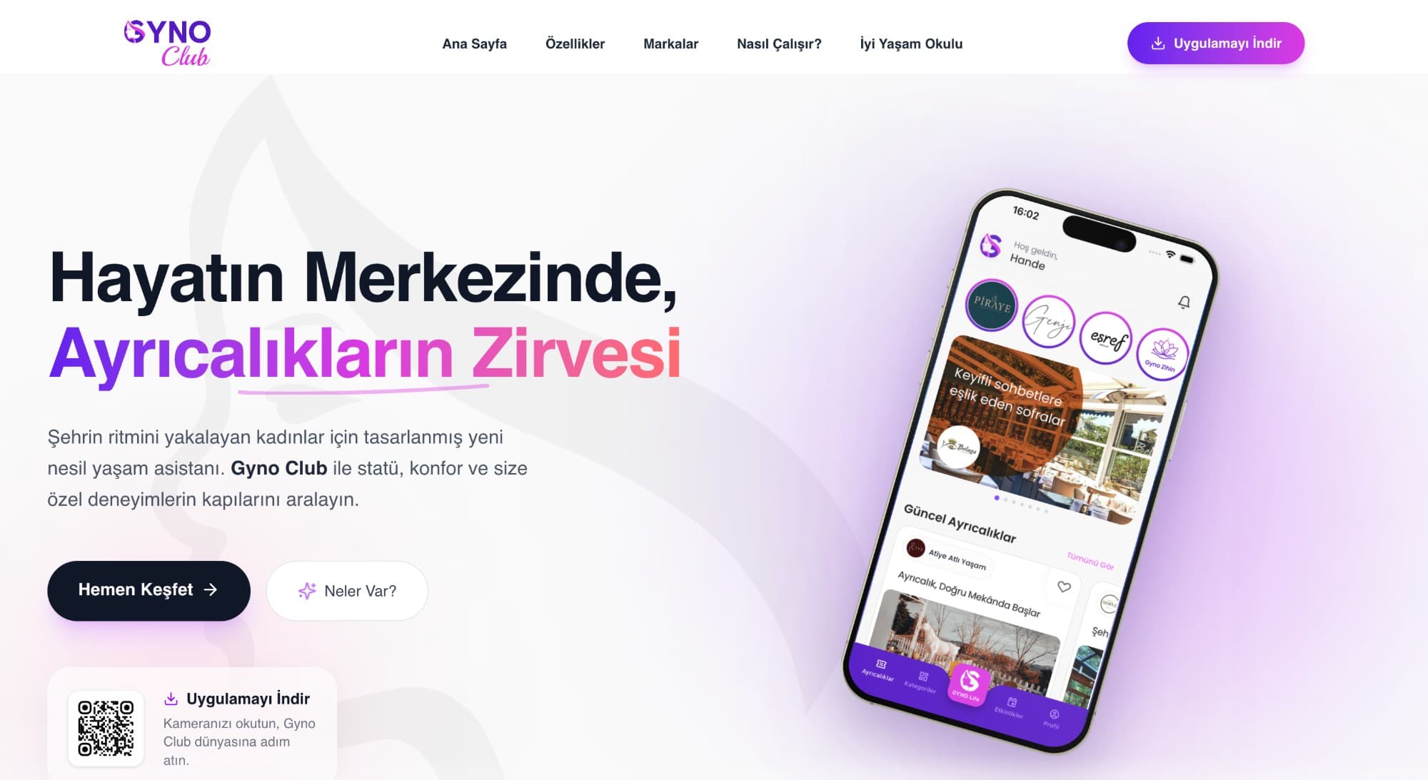 Gyno Club — Kadın sağlığında topluluk + mobil uygulama